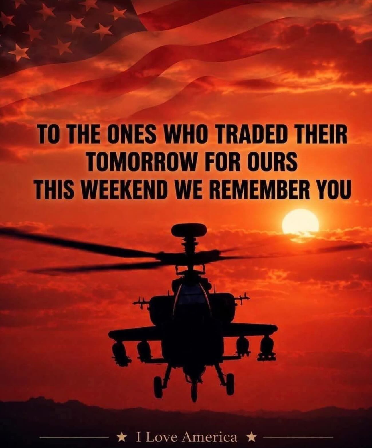 Forever grateful for those who paid the ultimate price