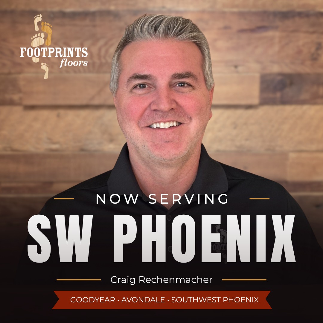 After 30 years behind a computer, Craig Rechenmacher was ready for something different.

Now, he&rsquo;s bringing Footprints Floors to southwest Phoenix.

Craig&rsquo;s career included video-game marketing, tech startups, and years spent behind a screen. Eventually, he began thinking about what he wanted the next stage of life to look like.

&ldquo;I really had to look at not just the next chapter of my life, but maybe a new book,&rdquo; Craig said.

He wanted something more hands-on &mdash; a chance to meet people, work face-to-face, and build something of his own. Just as importantly, he loved the idea of creating a business his seven-year-old son could experience alongside him.

&ldquo;I&rsquo;m really looking forward to getting out, meeting people, and actually exploring the valley,&rdquo; he said. &ldquo;I thought this could be a really fun way for my son and I to spend summers together.&rdquo;

We&rsquo;re excited to welcome Craig to the Footprints Floors family and to see him begin serving homeowners throughout southwest Phoenix.

Welcome, Craig! 👣

