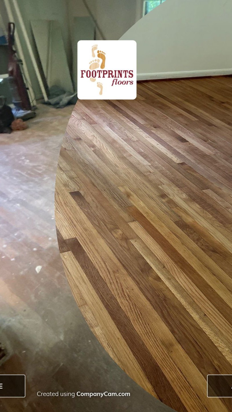 It NEVER gets old, Refinishing original white oak floors!! www.footprintsfloors.com/east-atlanta 