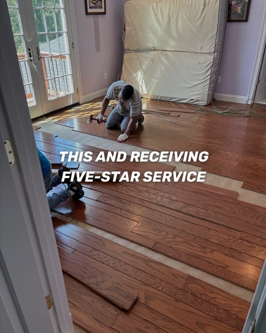 This and service that matches the quality of your floors🏆

When you choose to work with us, you're also signing up for a stress-free, five-star experience. From your first consultation to the final reveal, our team is committed to delivering high-quality craftsmanship with transparent pricing and minimal disruption.

Ready to work with the best contracting team in Fairfax County? 
https://tinyurl.com/ftprntsflrsfrfx

