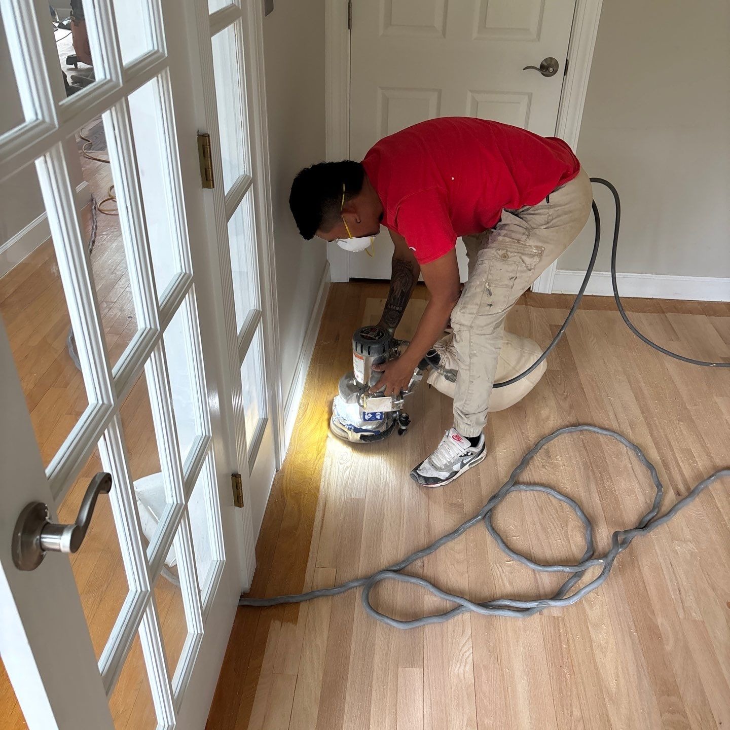 Our team at Footprints Floors of Fairfax has been hard at work!💪

As flooring installation experts and dedicated craftsmen, we're always ready to give our all when it comes to the functionality and attraction of your home. 

Make sure to follow our social pages, and stay tuned for featured project results!
 

