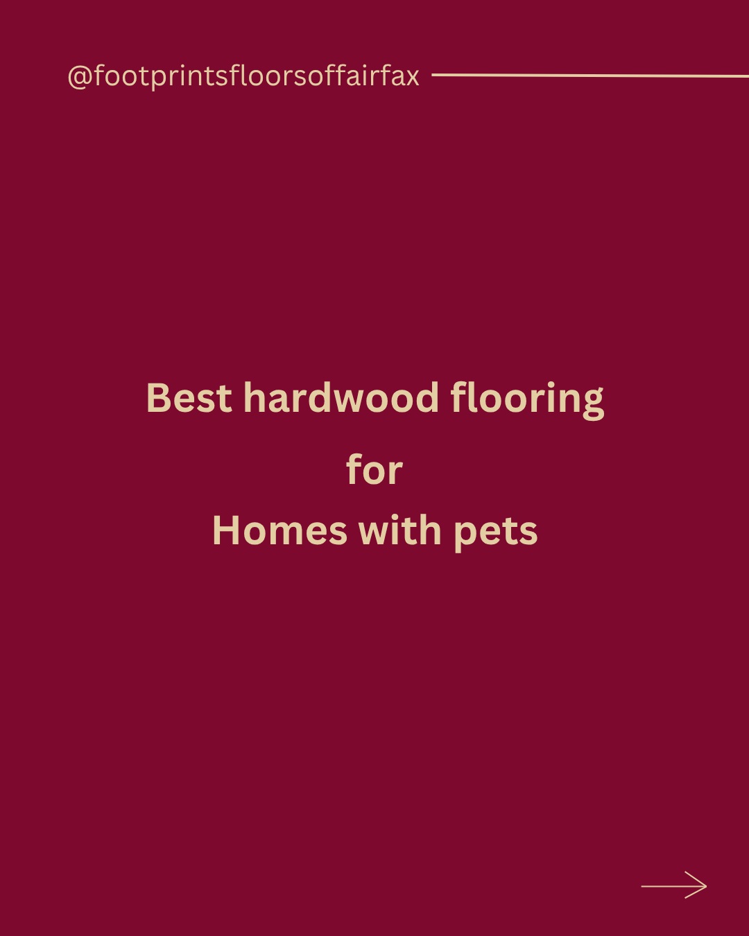 Choosing the right hardwood flooring when you have pets can make a big difference in maintaining a beautiful home. In this video, we highlight four of the best hardwood flooring options for pet owners, focusing on durability, scratch resistance, and easy maintenance. Discover which flooring choices can stand up to paws, claws, and everyday family life while still looking great for years to come.

Click the link to visit our website and schedule a free estimate or to learn more.
https://tinyurl.com/ftprntsflrsfrfx

