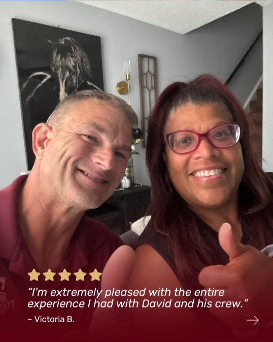 Thanks for the awesome review, Victoria!

This flooring project in Reston, VA, originally began with the intention of installing hardwood. After realizing the installation process for LVP would make for a faster turnaround, however, our client chose to go with the latter &ndash; and fast we were! 

We were in and out in just two days, and both Victoria and the crew were thrilled with the outcome. 

Find out which flooring is best for your home when you reach out to us today: https://tinyurl.com/ftprntsflrsfrfx

