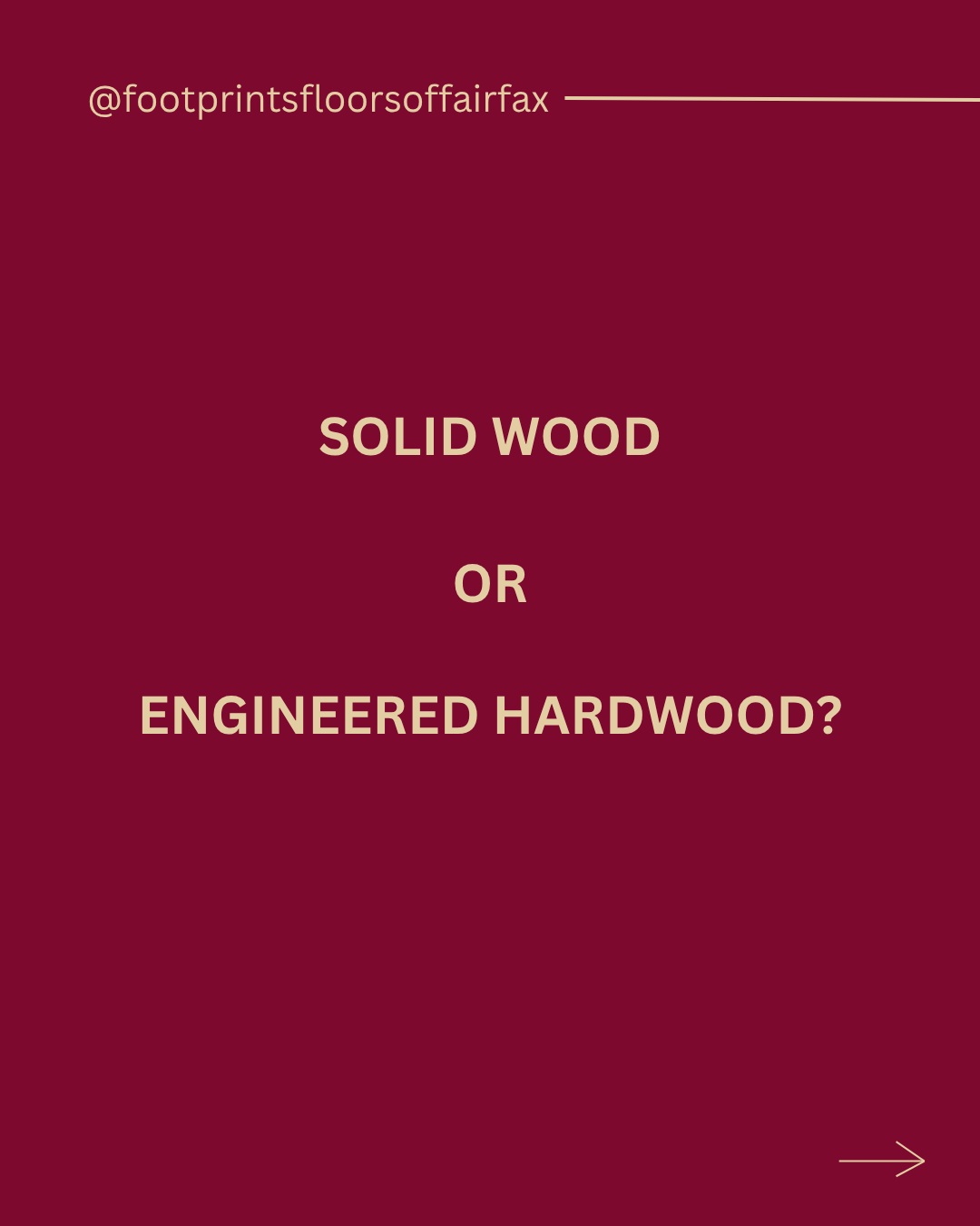 Choosing between solid wood and engineered hardwood can be confusing, especially when both offer beautiful, long-lasting results. This comparison helps homeowners understand the key differences between the two flooring options&mdash;from construction and durability to moisture resistance and installation flexibility.

 Whether you prefer the timeless authenticity of solid wood or the stability and versatility of engineered hardwood, knowing the right material for your space makes all the difference in achieving the perfect floor for your home.

Click the link to visit our website and schedule a free estimate or to learn more.
https://tinyurl.com/ftprntsflrsfrfx

