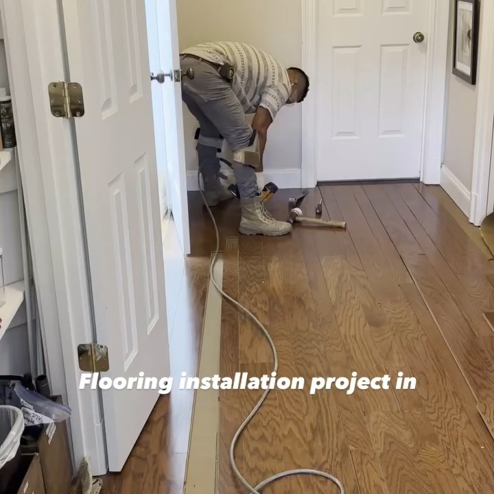 Remember that beautiful hardwood flooring from last week's post? Well, here's a behind-the-scenes look at all the hard work that got us to those spectacular results!🛠️

In just nine days, our team at Footprints Floors of Fairfax was able to completely transform our client's downstairs, upstairs, and staircase! Keep watching to see how it all turned out, and give us a shout over on our website to get started on your new floors: 

https://tinyurl.com/ftprntsflrsfrfx

