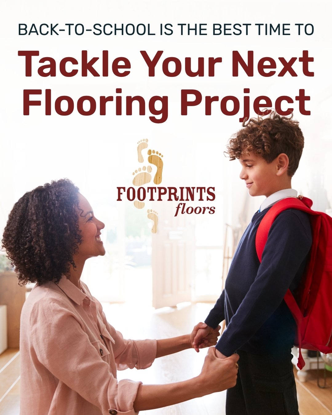 It's back-to-school season! With the kids out of the house during the day, it's the perfect time to tackle that flooring project you've been putting off. 📚🏡

After a busy summer, your hardwood floors might be showing some extra wear. Refinishing can bring them back to life, while new flooring, tile, or baseboards can give your home an updated look.

Footprints Floors Holly Springs - Durham is here to give your floors the attention they need. Schedule your free estimate today!
