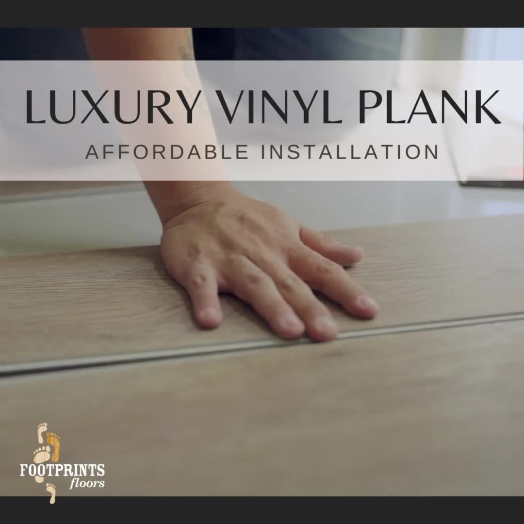 Truly luxurious flooring expertly installed at competitive, affordable prices with best-in-industry communication all along the way. That's what you get with your Footprints Floors flooring professionals. 
LVP continues to soar in popularity, and because of this, a wide variety of options are available for any style of home. Ask us about our installation process and get a free estimate today!