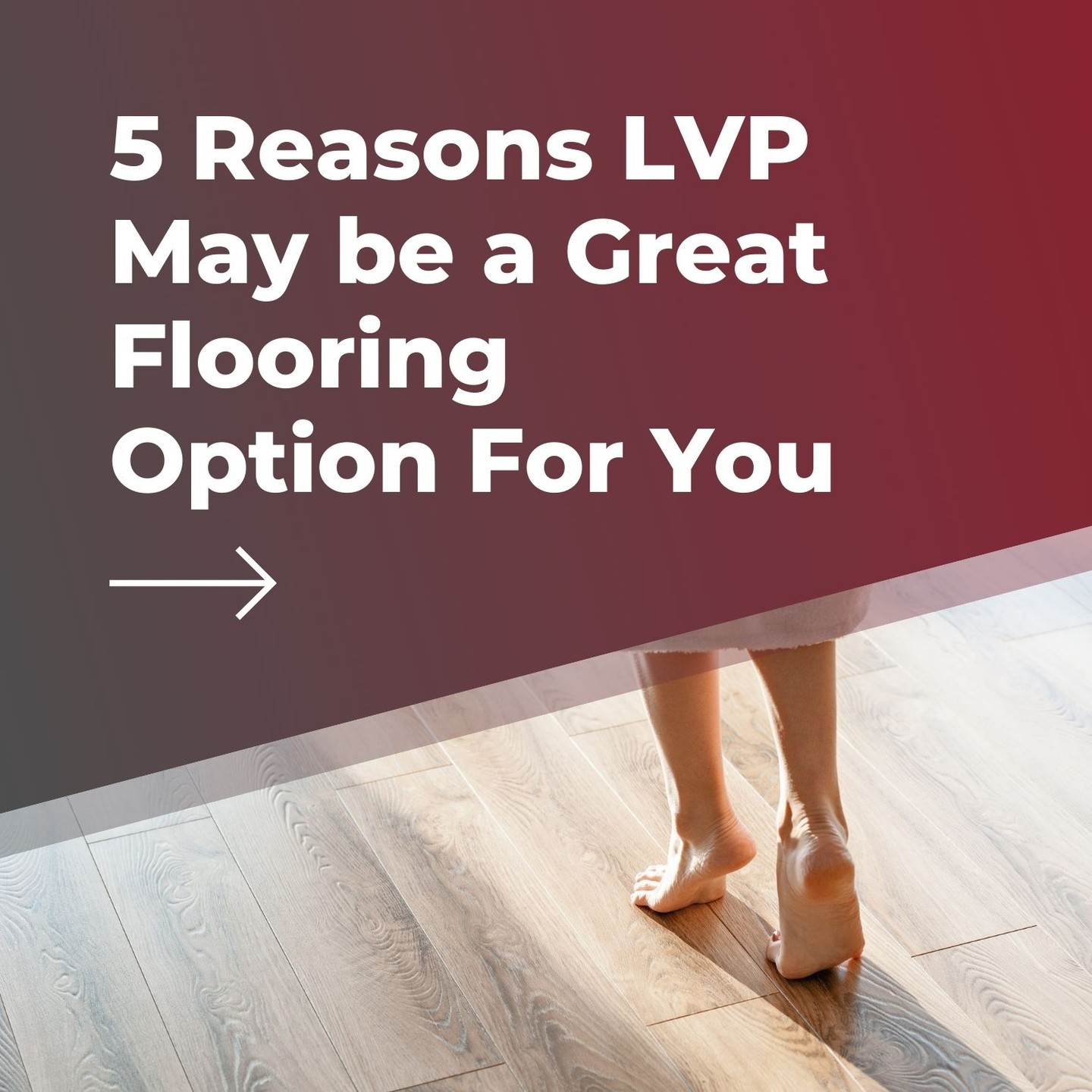 While hardwood floors have long been associated with elegance and luxury, LVP flooring offers a compelling alternative that is both cost-effective and aesthetically pleasing. Ask Footprints Floors Maine for a free estimate on LVP installation! 207-507-7550
