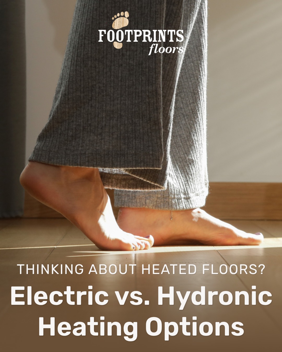 Thinking about radiant heated floors? 🔥 Here's what homeowners should know before choosing a heating system for their home: 

✔️ Electric Radiant Heating
Best for smaller spaces like bathrooms or kitchens. Electric systems heat up quickly, are easier to install, and the initial installation is cost-effective

✔️ Hydronic Radiant Heating
Ideal for larger areas or whole-home heating. These systems use heated water through tubing beneath the floor and can be more energy-efficient long term.

No matter which option you choose, radiant heat adds comfort, luxury, and value to your home, especially during colder months. 🏡

👉 Learn more about our radiant heating floor installation services here: https://footprintsfloors.com/miami/services/flooring-installation/heated-flooring


