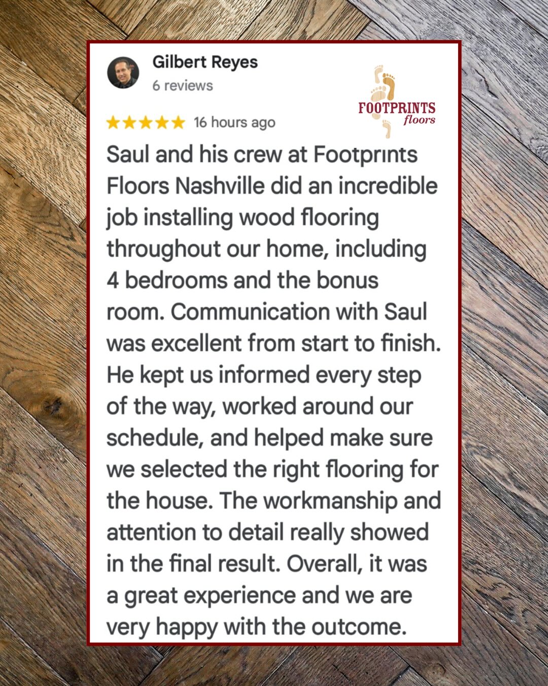 Spotlight on our assistant general manager Saul for getting 3 5-star review shout outs in as many days! 