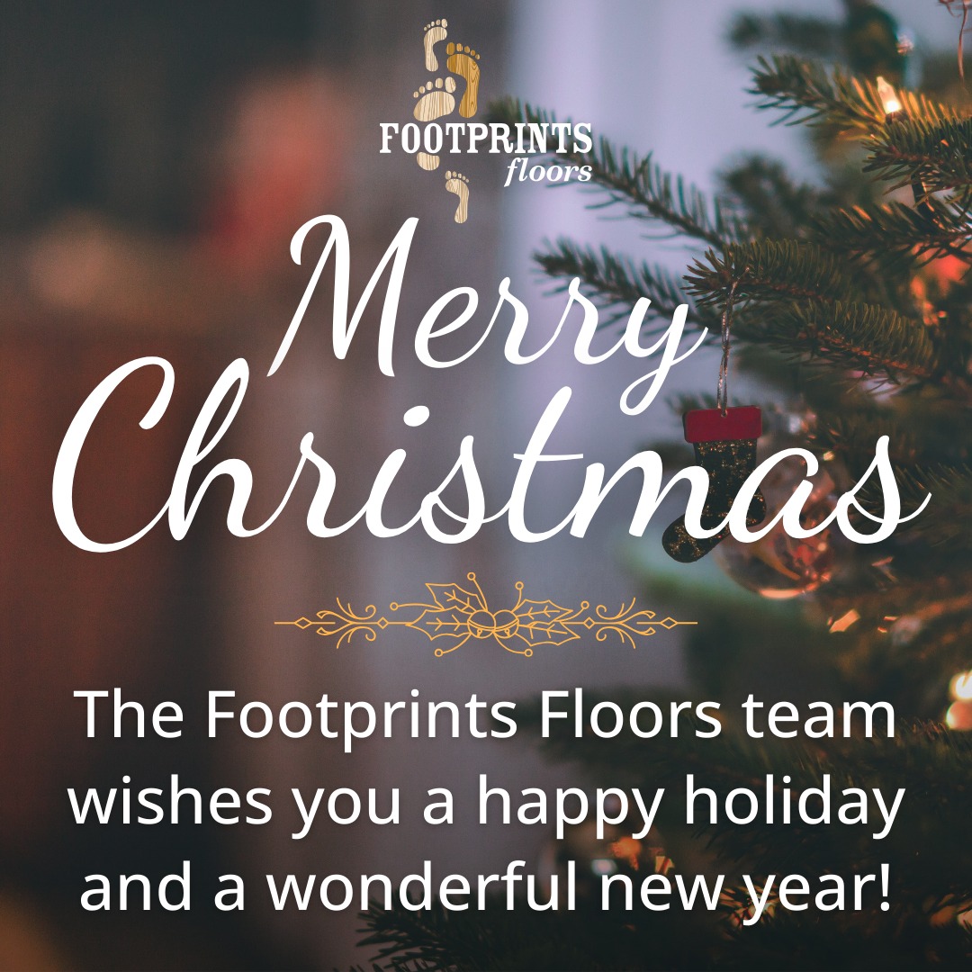 Merry Christmas and Happy Holidays from Footprints Floors Northeast Houston! 🎄✨ 
Best wishes from all of us for celebrations that are full of joy, surrounded by those you love.
