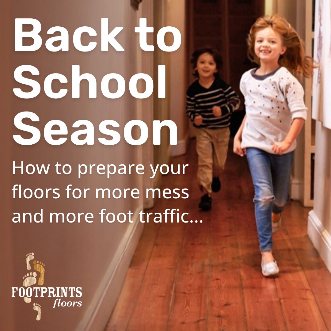📚🎒Back-to-school season = more mess and more foot traffic. Are your floors ready?

Here are 3 smart ways you can prep:

1️⃣ Upgrade to Durable Flooring - Luxury Vinyl Plank (LVP) and tile are tough, water-resistant, and low-maintenance?perfect for kids and busy families.

2️⃣ Refinish Hardwood - Bring back your floor's shine and protect against scratches and spills with a fresh refinish and protective coat.

3️⃣ Create a Drop Zone - Keep mud and mess contained with a dedicated space near the entryway using easy-to-clean, durable flooring.

Contact us at 801-760-7572 or visit https://footprintsfloors.com/ogden-davis-county?location=northern-utah to schedule a free estimate for your flooring project!

