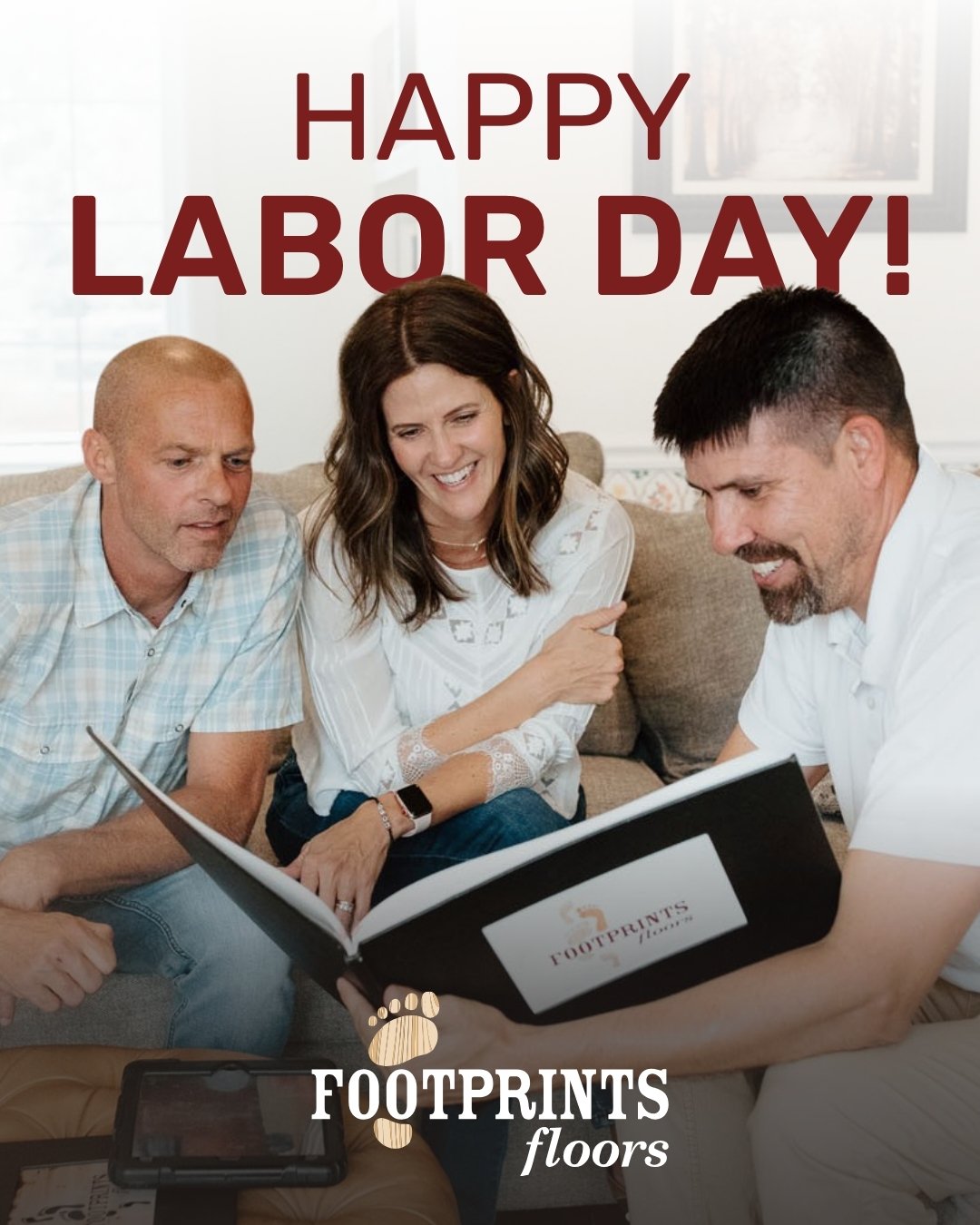 This Labor Day, we're celebrating the hard work behind every floor installation. 🔨🏡

A lot goes into making new floors look like they belong in your home. Every project requires multiple steps:
- Preparing the space
- Measuring and cutting
- Prepping the subfloor
- Laying the new floor
- Finishing edges & transitions

The Footprints Floors Northern Utah team works hard so you can enjoy the beautiful floors your home deserves.

Contact 801-760-7572 today to schedule your free estimate!
