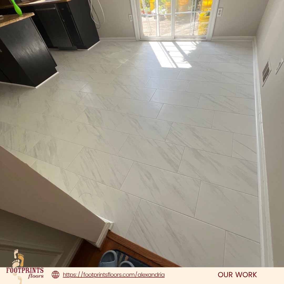 From dull to dazzling! ✨

Swipe through this stunning before-and-after of our tile flooring installation &mdash; transforming outdated, discolored square tiles into fresh white tiles laid in a sleek offset pattern. The new layout not only brightens the entire space but also adds depth and modern appeal that enhances both style and function.

Upgrade your floors with professional tile installation that makes a lasting impression!

\