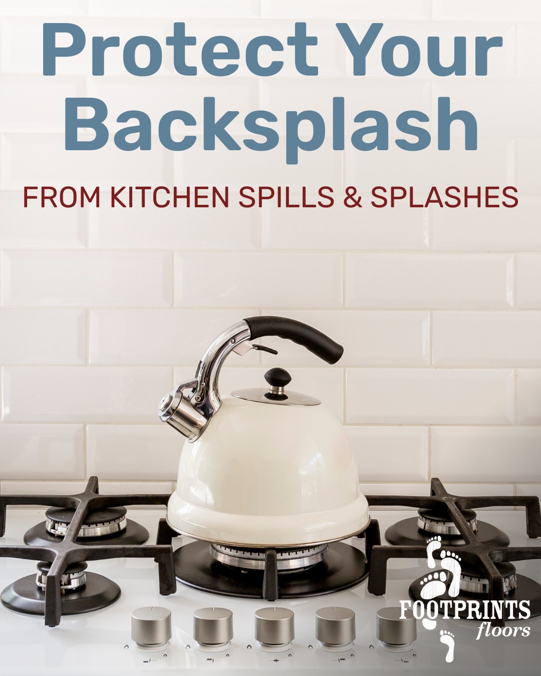 A little routine care for your backsplash helps keep it just as beautiful as the day it was installed. 🧽

1️⃣ Wipe it down regularly with a soft cloth and gentle cleaner. Avoid rough scrubbers or strong chemicals that can damage grout or dull the tile.

2️⃣ Clean up splashes quickly. The longer spills sit, the more likely they are to stain ? especially sauces, oils, or brightly colored foods and drinks.

3️⃣ Apply a protective sealer to the grout lines using a small applicator brush or sponge. This helps block moisture and prevent stains from soaking in.

If your backsplash needs repair or you're ready for an update, Footprints Floors Omaha offers professional backsplash services. We can repair damaged and discolored areas or transform your space with a new installation.

Get started with a free consultation by booking online at https://footprintsfloors.com/omaha or calling 402-279-4448 today! 🗓️📞

