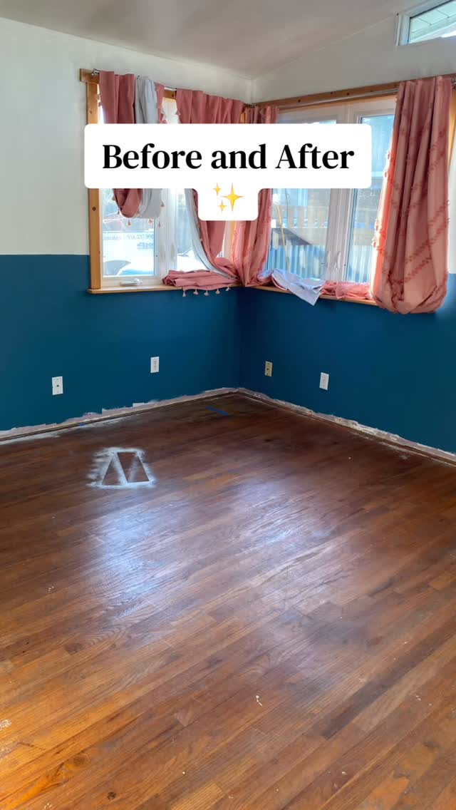 This was a fun one.  The electrical outlets were so low that we had to make custom cuts for each one on the baseboards!  Turned out great 👍🏼 

www.footprintsfloors.com/roseville

