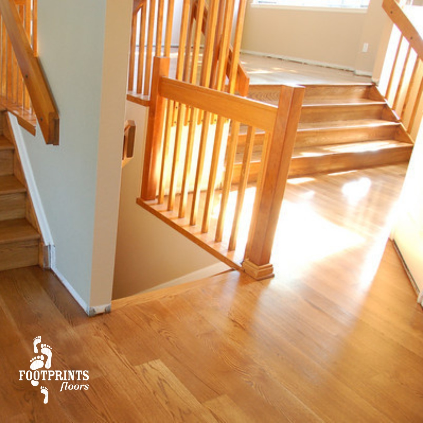 One of the ways Footprints Floors Roseville / Folsom stands out from the competition is by the extra care and attention to detail we provide during our customers' installation projects. We aren't happy until we know you are happy, and Mr. Manning's Google review is just one example of how we do just that!
Like the natural finish of these white oak floors? Let us give you a quote on new or refinished hardwood flooring! Call us for a free estimate. 916-655-0422
