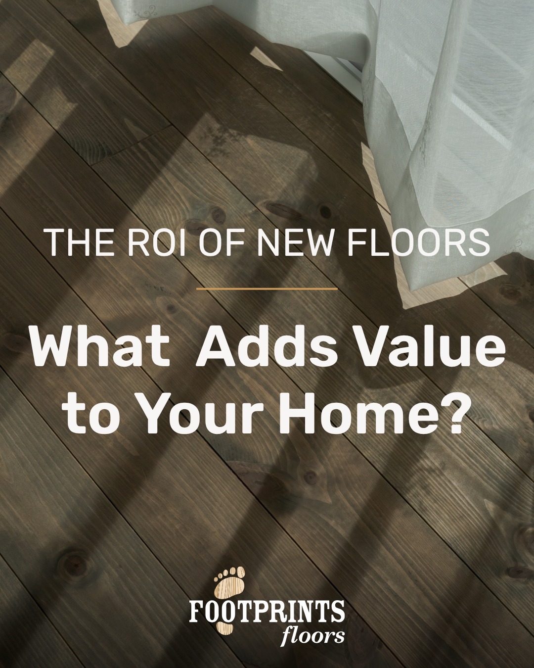 If you're planning home improvements, flooring is one of the smartest investments you can make. But some flooring upgrades deliver higher returns.

Upgrades that add the most value:

✔️ Installing Hardwood: Consistently one of the most desirable features for homebuyers.

✔️ Refinished Hardwood Floors: If you already have hardwood, refinishing can dramatically improve appearance at a fraction of the cost of replacement.

✔️ Quality Tile Installation: Kitchens, bathrooms, and entryways benefit from high-quality, attractive tile.

✔️ Consistent Flooring Aesthetic: A cohesive aesthetic makes spaces feel larger and more appealing to potential buyers.

✔️ Updated Stairs & Trim: New stair treads, risers, and baseboards can elevate the entire appearance of your home.

To better understand which flooring option will deliver the best ROI for your home, reach out to Footprints Floors Sandy Springs today! 📞 404-777-0323 

