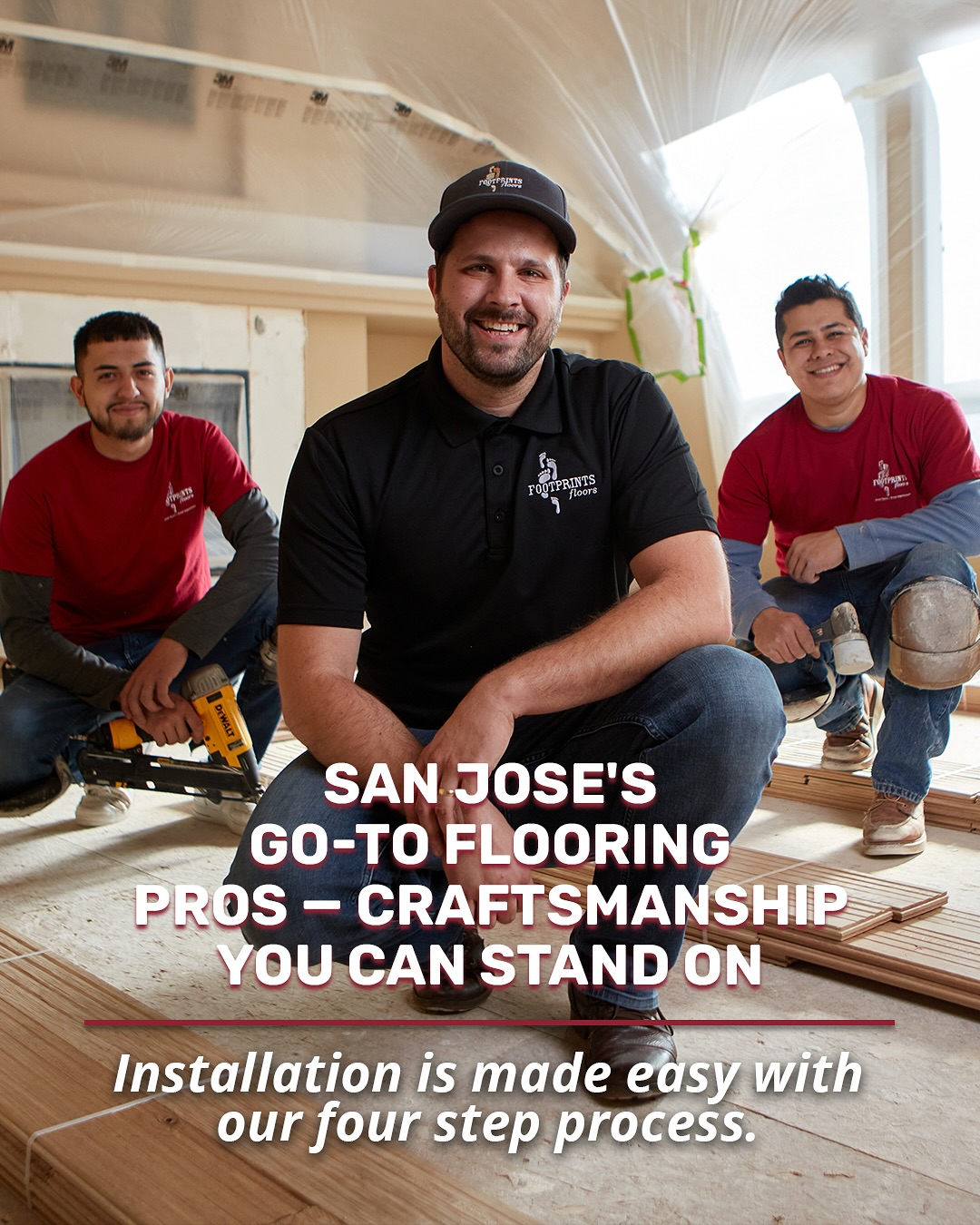 Choosing the right flooring is a big decision.🤔🤓 At Footprints Floors, we provide the expertise and support you need to feel confident every step of the way. From reliable service to exceptional results, your satisfaction is our priority. Choose with confidence. Choose Footprints Floors.👣😎👍

Curious about Footprints Floors? Your next step is the links in our bio.👣🔗 Explore our website, visualize your room, get a free estimate, care tips, shop & more!

