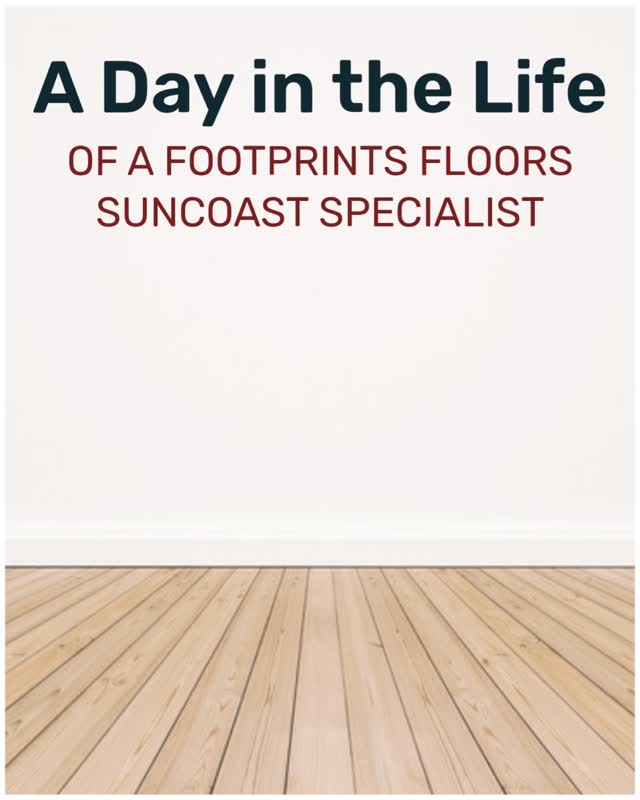 Ever wonder what a flooring specialist actually does? 🤔

Their skill set goes beyond installation. 

The real value of working with an expert is their ability to analyze, plan, and coordinate with the install team before installation even begins.

With a flooring specialist on your side, you won't have to worry about costly mistakes or unnecessary downtime. Their job is to ensure every detail of your project is coordinated and perfectly executed.

Skip the hassles of measuring, cutting, and cleanup&mdash;leave it to the specialists at Footprints Floors Suncoast and our trusted partners instead!

👉 Book your free consultation today: https://footprintsfloors.com/clearwater

