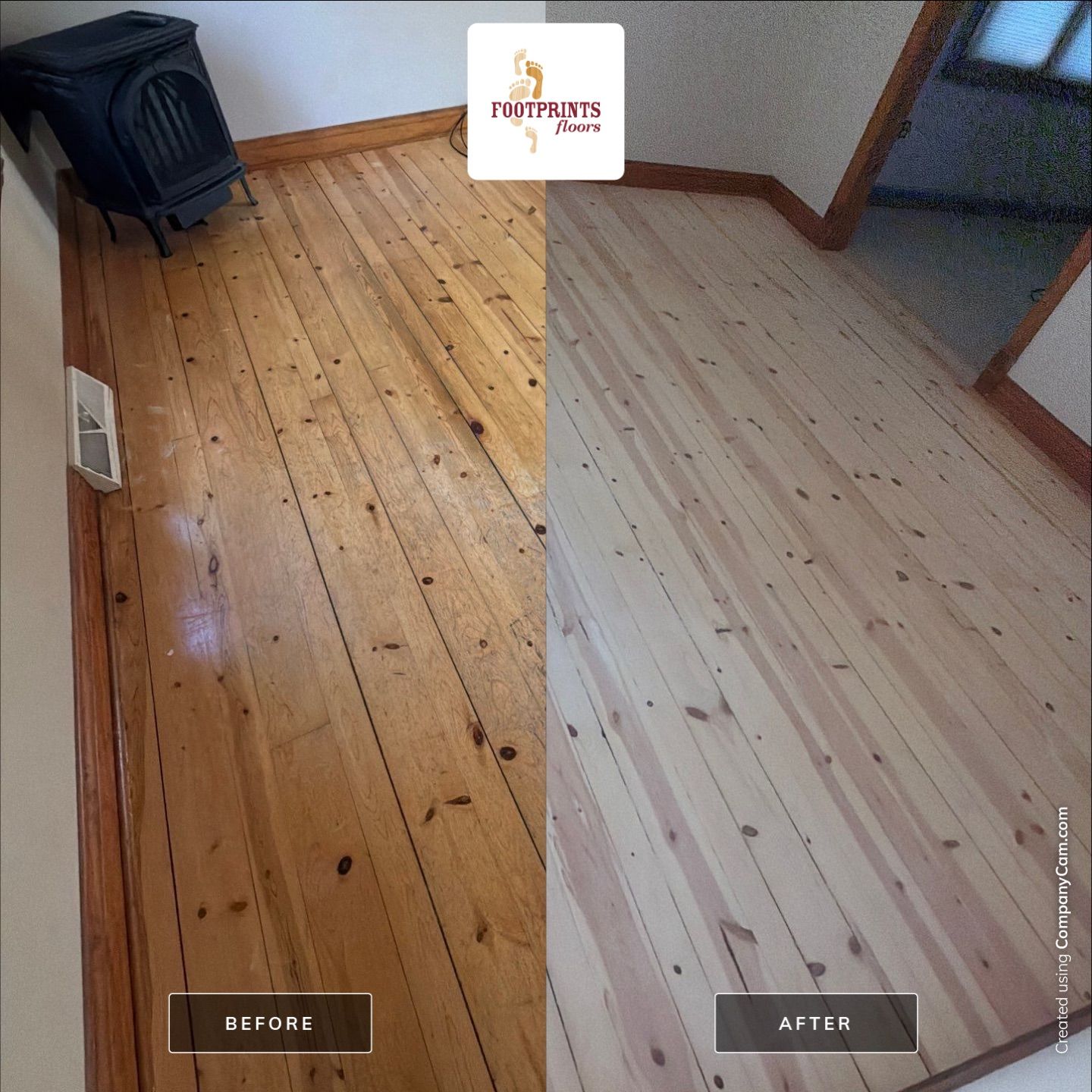 Nothing transforms a house flip quite like bringing old hardwood floors back to life.

If you&rsquo;re flipping a house, don&rsquo;t assume the floors need to be replaced. Refinishing hardwood can completely change the look of a home while helping keep renovation costs under control.

Before ➡️ During ➡️ After
The transformation says it all.