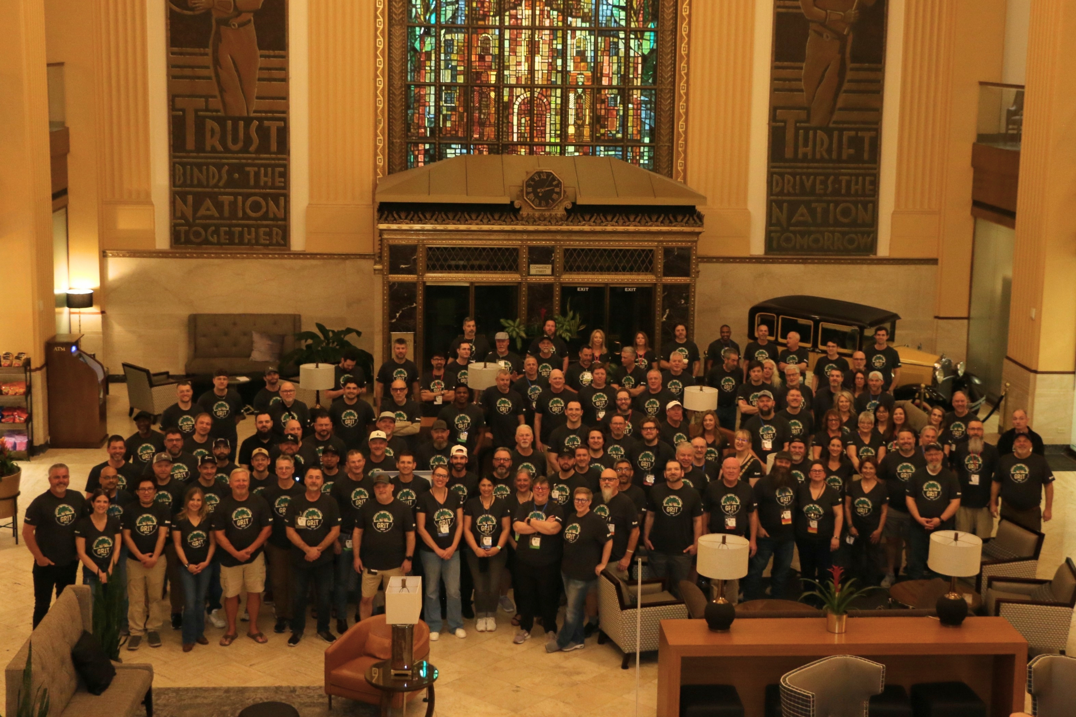 An image of Footprints Floors franchisees together at the 2026 Annual Convention in San Antonio, TX.