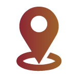 Footprints Floors location icon.