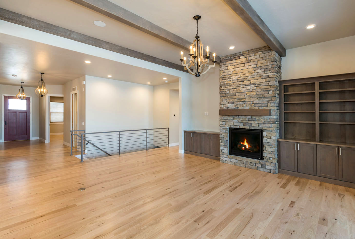 A stunning picture of a flooring project completed by the Footprints Floors South San José team.