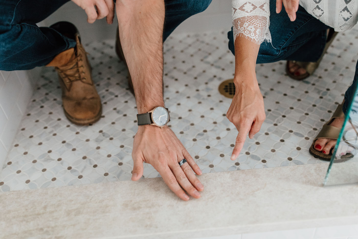 Footprints Floors South San José Tile Installation
