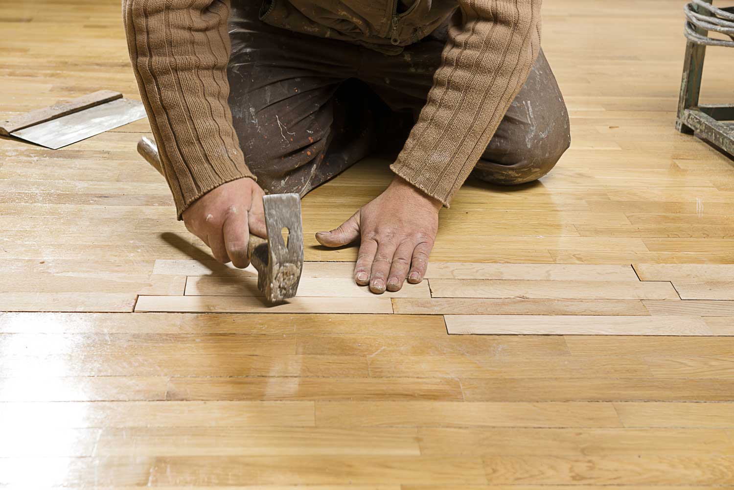 Antique flooring refinishing near you in Nashville / Brentwood - Footprints Floors.