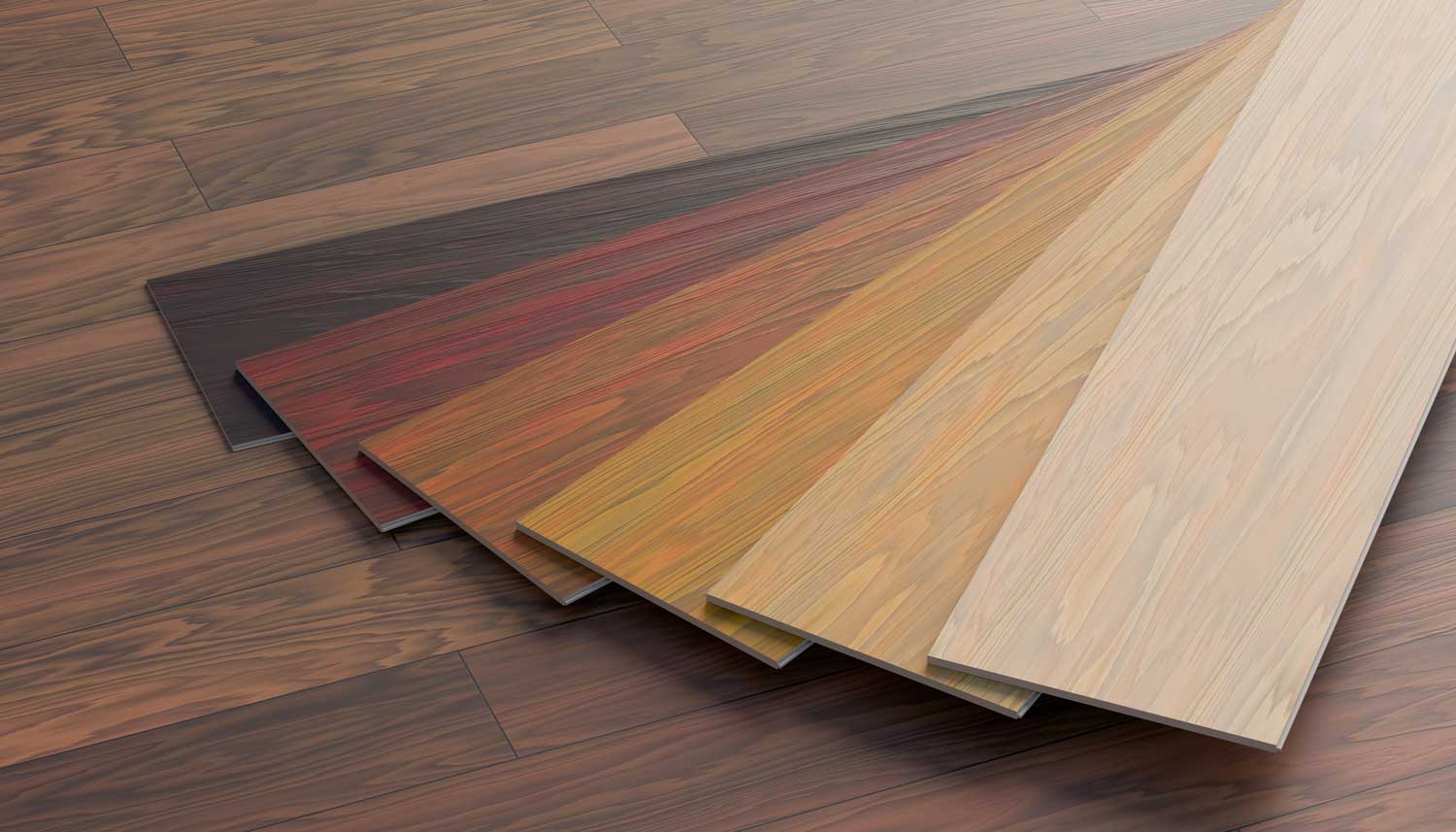 Multiple different shades for vinyl flooring Footprints Floors in Sacramento, CA