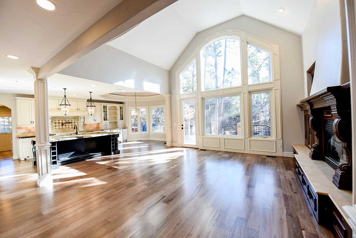 Laminate flooring installation in Pasadena.