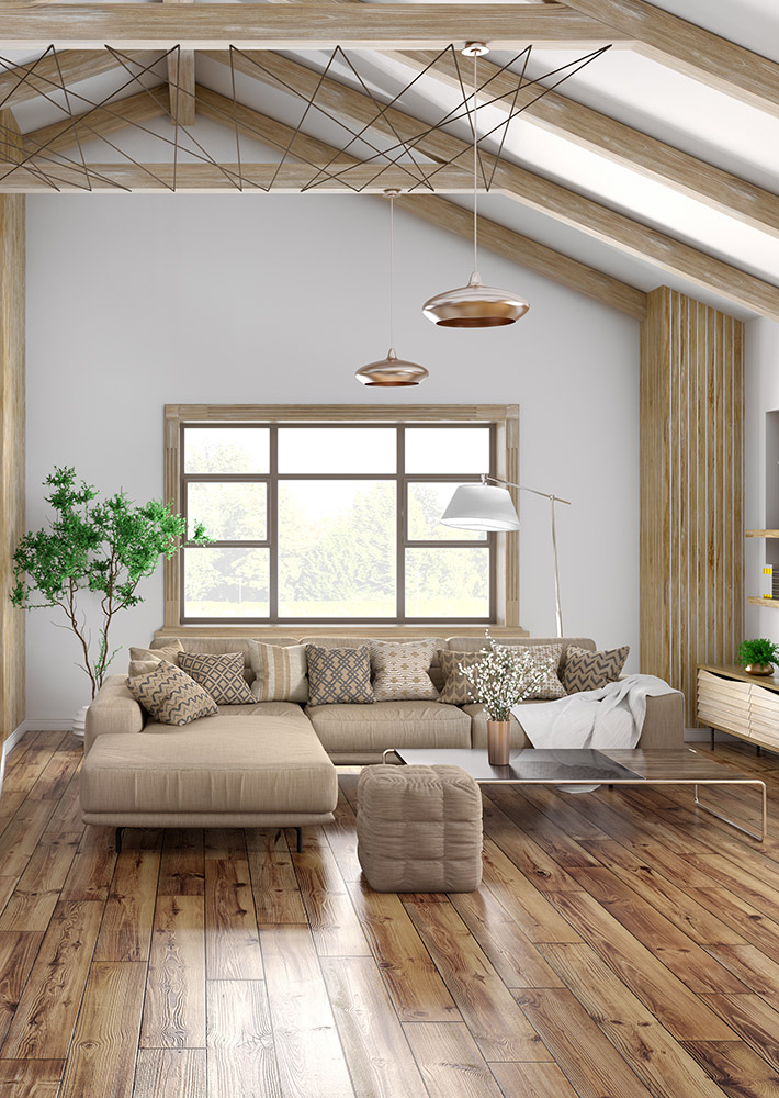 Wood flooring installation in Richmond